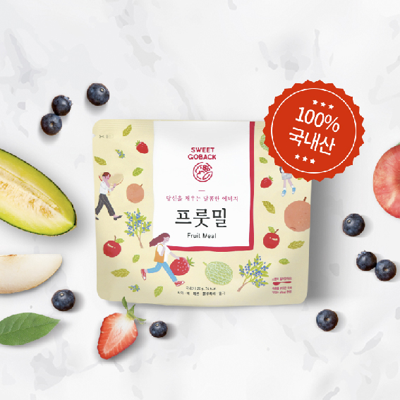 Five 100% Korean Dried Fruits in One Pack.